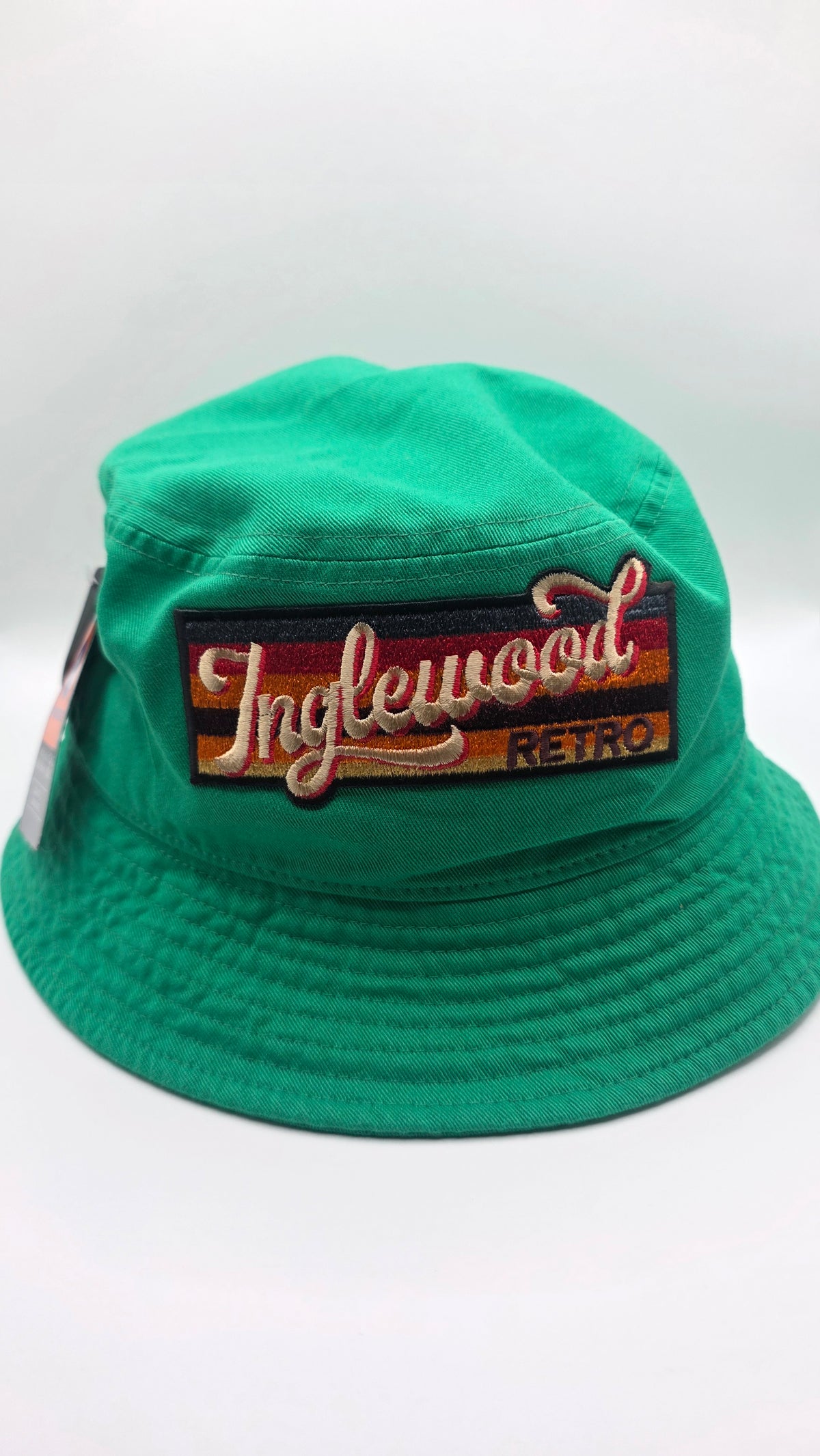 Inglewood green bucket hat